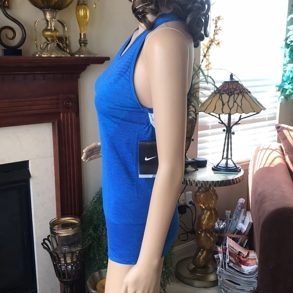 Brand New Nike Dri-Fit Blue Racerback Tank Top